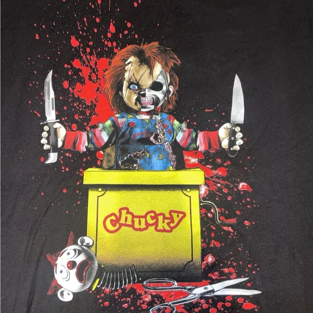 NEW Chucky Universal Studios Halloween Horror Nights 2023 HHN33 L T-Shirt